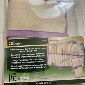 Clover Interchangeable Tunisian Crochet Set